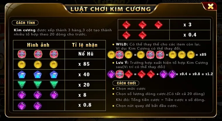 Trải Nghiệm Nổ Hũ Kim Cương U888 Đỉnh Cao Của Sự Giàu Sang